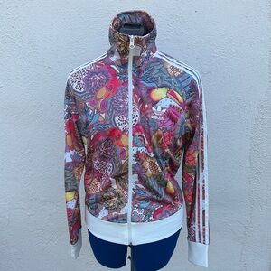 adidas Women’s Floral Bomber Track Jacket - Multi